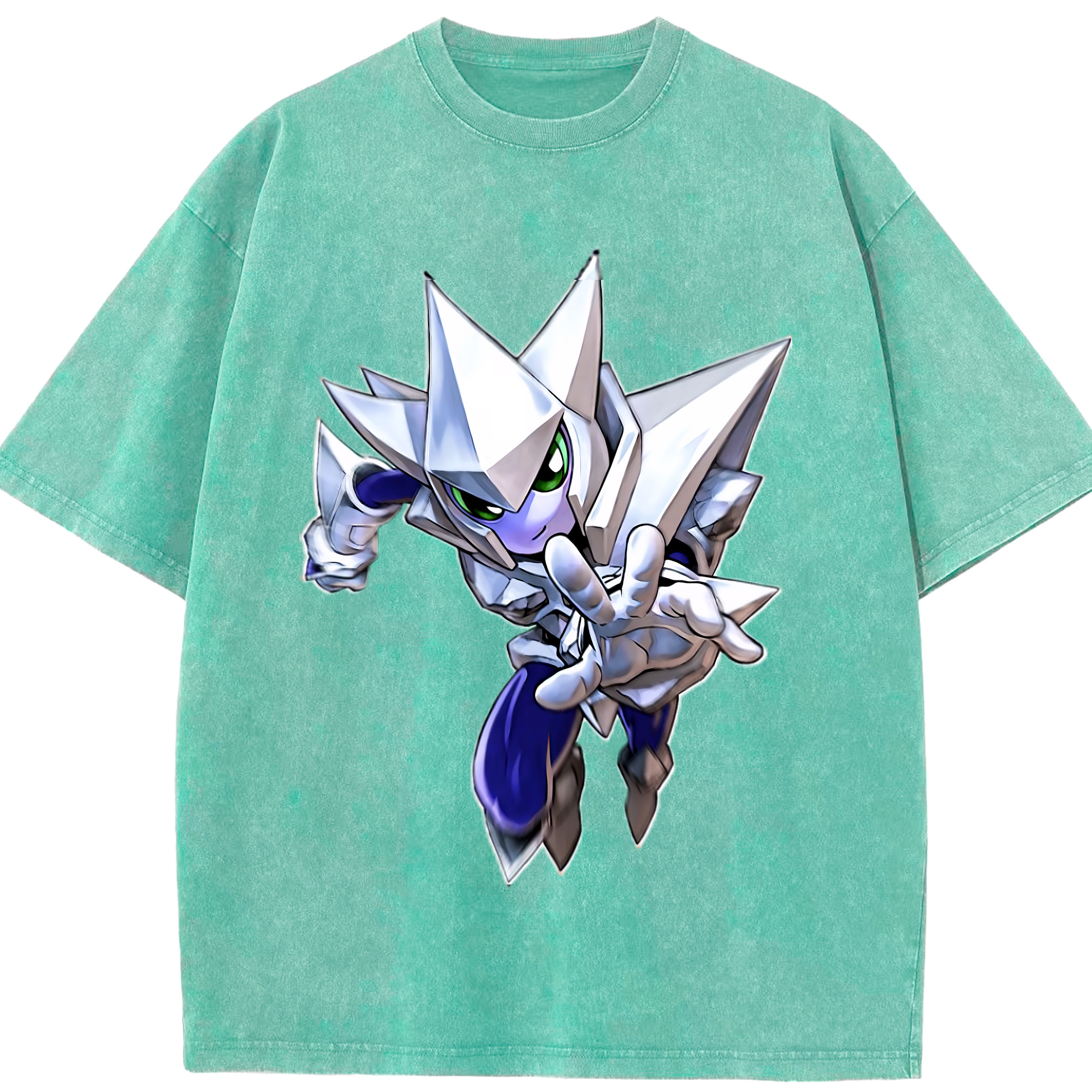 （画像用） 遊☆戯☆王 Yu-Gi-Oh! 綿100% ヴィンテージ風 半袖Tシャツ（フロントプリント）